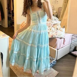 JessaKae Delores Dress Blue XXS